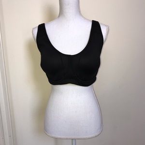 Athleta Black T-bird Underwire Sports Bra